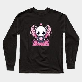 Cute death metal logo Long Sleeve T-Shirt